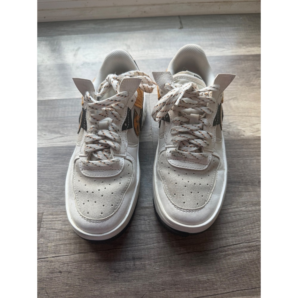 Nike Fontanka Air Force 1 Sail Magma Orange Tortoise DR0151-001 Womens 5